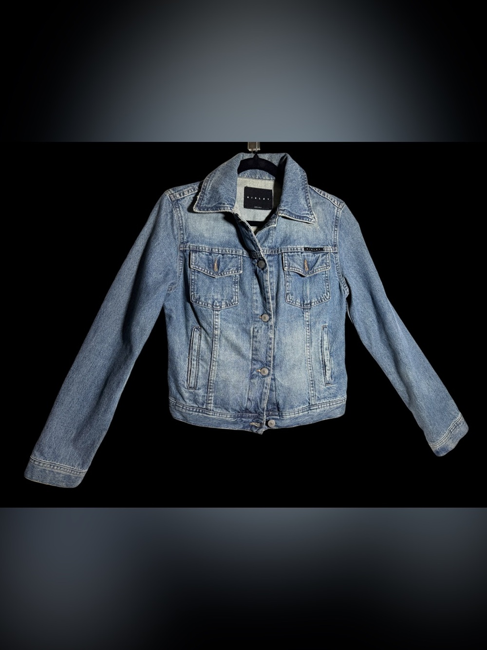 Sisley Light Blue Denim Jacket -